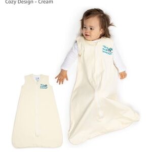 Magic Cream and Gray Baby Sleep Sack